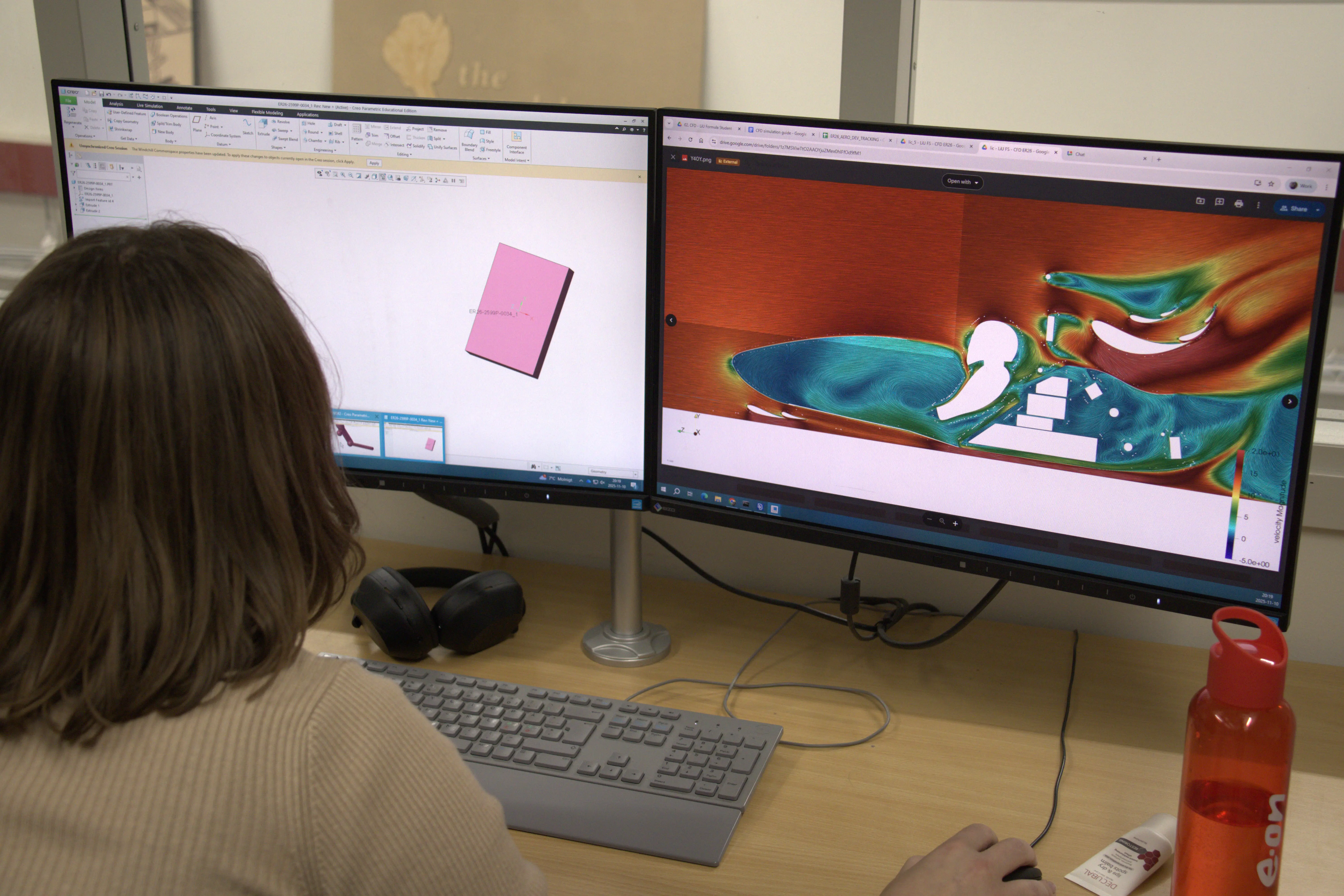 CDF simulation